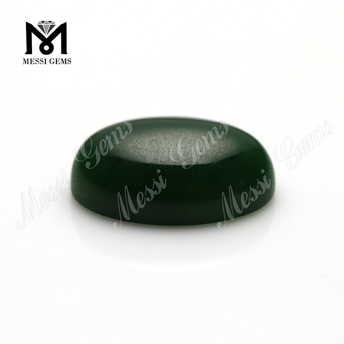овал зеленый нефрит кабошон натуральный нефрит драгоценные камни