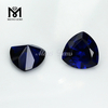 синтетические камни триллионной огранки темно-синяя шпинель, драгоценный камень с голубой шпинелью