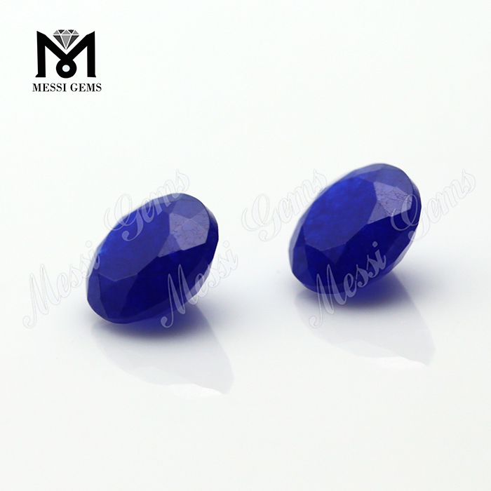 Оптовая Китай Свободные драгоценные камни Blue Jade Stone Цена