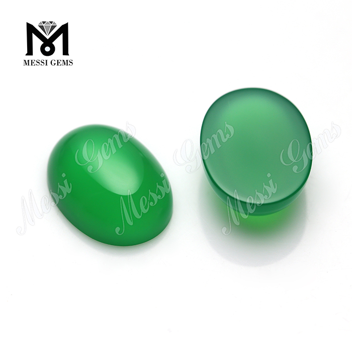 Оптовый агат зеленого оникса овальной формы 12 * 16 мм натуральный для ювелирных изделий