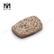 Драгоценный камень Druzy Gemstone из натурального розового золота с плоской задней подушечкой огранки 10x14 мм Druzy Stone