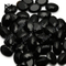 Оптовая хорошее качество 13*18 овальный драгоценный камень натуральный черный агат
