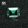 Бриллиант изумрудной огранки Зеленый муассанит Создан в лаборатории Драгоценные камни россыпью Октагон