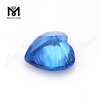Синий синтетический драгоценный камень шпинель 10x10 мм сердцевидной огранки 119 #