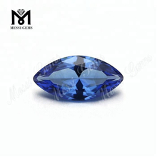Loose Marquise Shape #A472 Синий драгоценный камень Nanosital