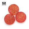 Бусины из камня Druzy круглой формы красного цвета Натуральные драгоценные камни Druzy Agate MG-DR027