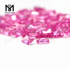 Оптовая цена прямоугольника 4x6 мм 2 # розовый рубиновый камень синтетический корунд