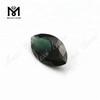 Драгоценный камень № 152 огранки «маркиза» темно-зеленый синтетический камень шпинель