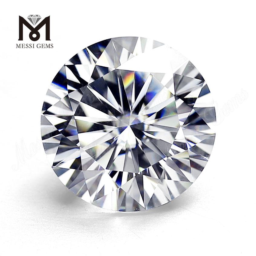 15,0 мм муассанитовый камень DEF Драгоценный белый муассанитовый бриллиант круглой формы