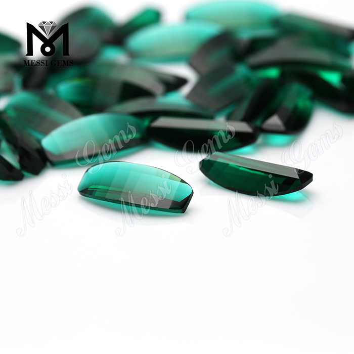 нано кристалл изумрудного цвета стеклянный камень для ювелирных изделий