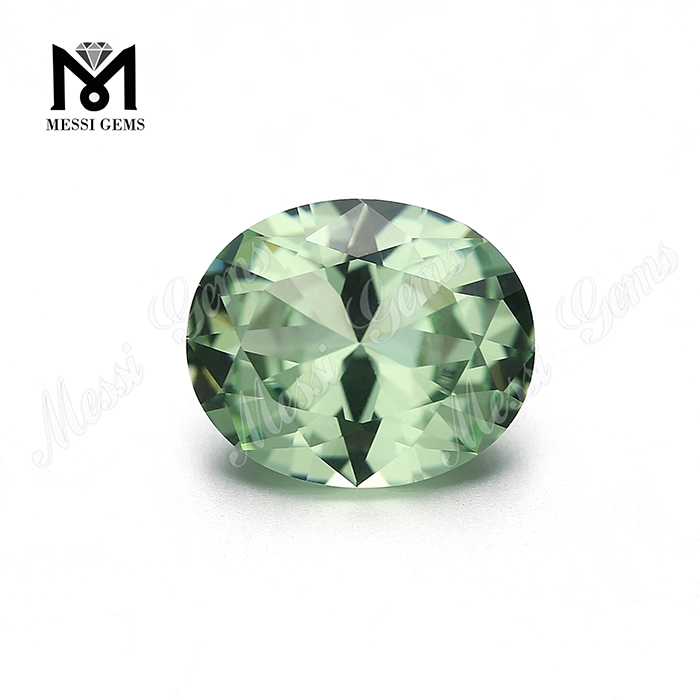 # A2248 зеленый овальной формы изменение цвета наноситал синтетический драгоценный камень ситал