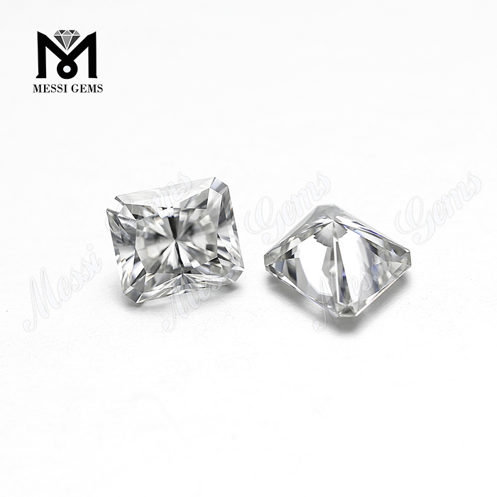 Оптовые муассанитовые бриллианты Белые муассаниты, 6x9 мм, восьмиугольная форма, свободные муассаниты