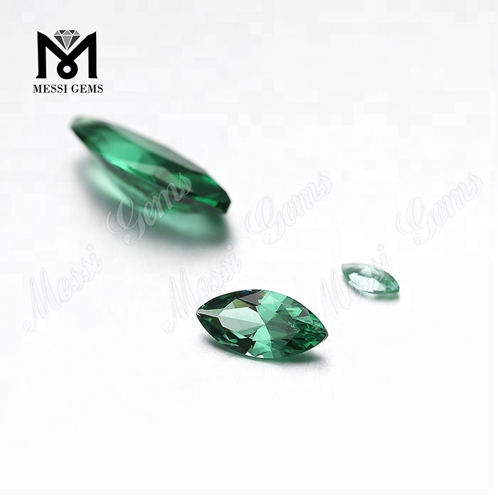 Оптовая изумрудно-зеленые наноситальные драгоценные камни