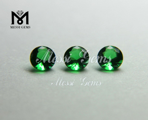 Цена по прейскуранту завода-изготовителя Хорошая полировка круглых 3,75 мм изумрудно-зеленых кристаллических пастообразных камней