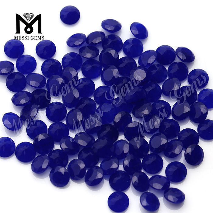 Оптовая Китай Свободные драгоценные камни Blue Jade Stone Цена