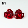 Свободный драгоценный камень синтетический рубин в форме сердца заводские цены на рубин