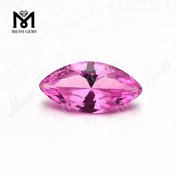 Оптовый Marquise Cut # A1255 Изменение цвета Розовый кристаллический камень Nanosital