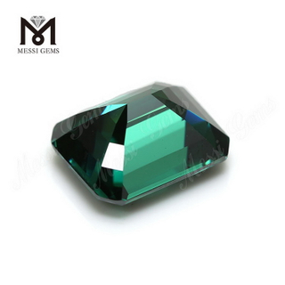 Создано в лаборатории Цена на россыпные драгоценные камни за карат Зеленый восьмиугольный бриллиант из муассанита