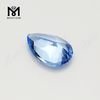 Оптовая 106 # синий камень шпинель огранки груша синтетический драгоценный камень шпинель