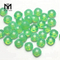 Горячая распродажа подушка двойная граненая 10 * 10 мм зеленый стеклянный камень