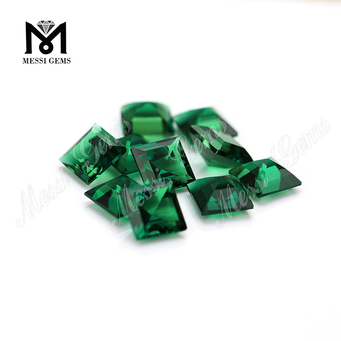 лабораторные синтетические зеленые изумрудные драгоценные камни