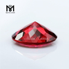 Заводская цена алмазной огранки 8,0 мм Rubellite Crystal Glass Gemstone