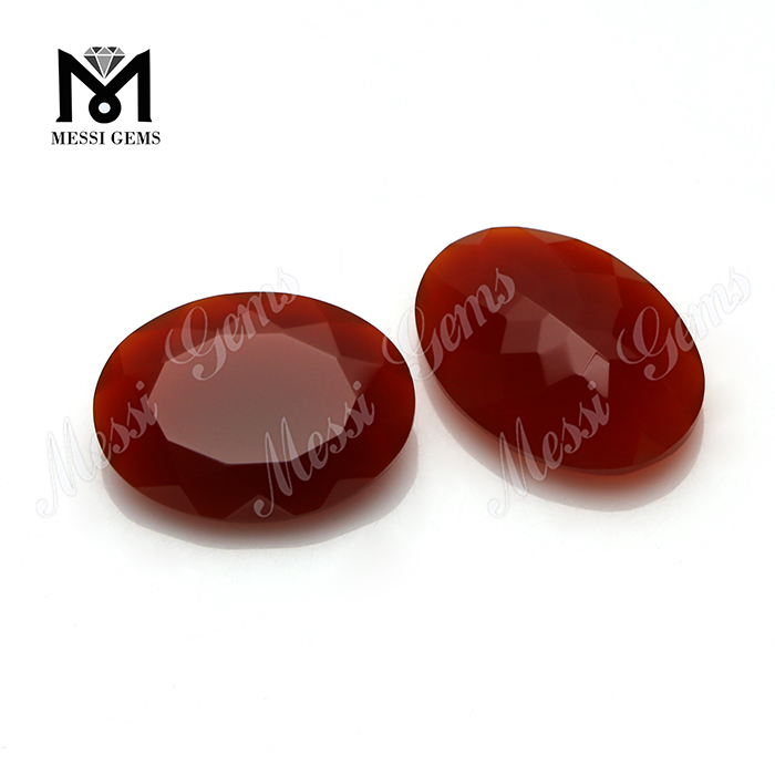 Натуральный красный агат 13x18 мм овальный агат драгоценный камень