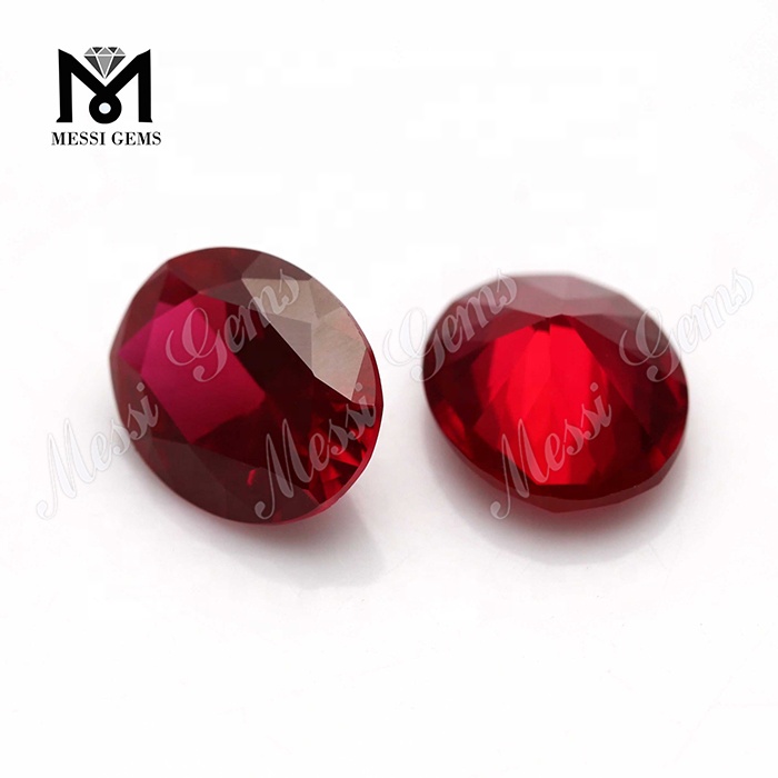 заводская машинная огранка № 7 красные россыпные темные рубиновые камни