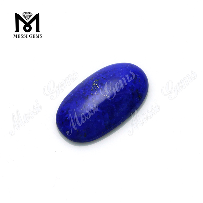 Название товара wholesale Овал 13x18 мм синий цвет свободный нефритовый камень