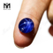 сапфир звезды драгоценной камня сапфира овальной формы 7кс9мм голубой для кольца
