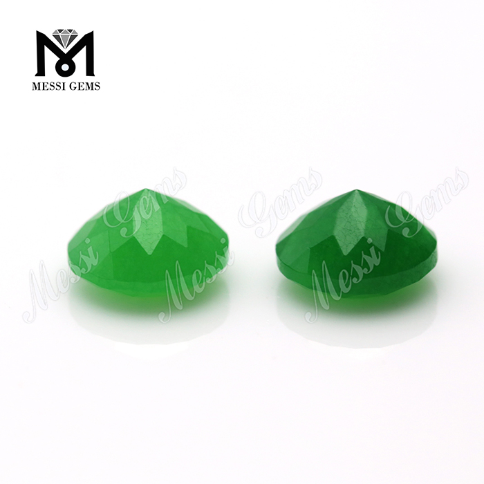 камни природы зеленого нефрита отрезка 8мм круглые естественные для делать ювелирных изделий