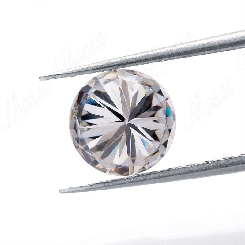 Синтетический муассанитовый бриллиант Цена 3,0 мм Круглый DEF Цвет Свободный белый муассанит Китай