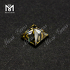 Оптовая цена муассанитовый бриллиант высокого качества принцесса огранки желтый свободный муассанит для кольца