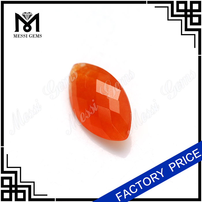 Китайский новый стиль Red MarquiseJade Gemstone Оптовая продажа натурального нефрита