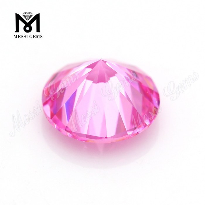 Синтетический 3,5 мм 2 # рубин цена розовый рубиновый камень
