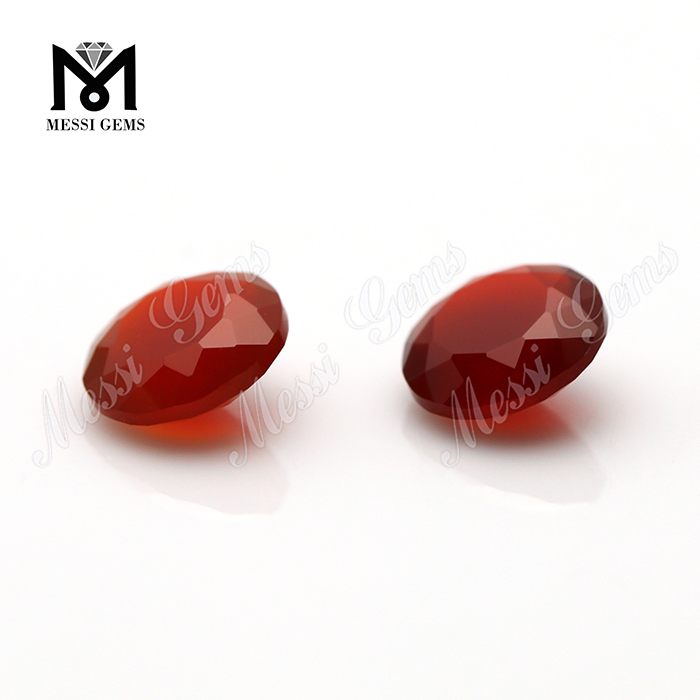 красный агат 8,0 мм бусины камень