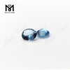 Синтетический камень 10x12 мм овальной огранки 106 # синий камень шпинель синтетические драгоценные камни шпинель цена