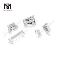 Необычные белые синтетические бриллианты vvs муассанит в форме таппа свободная цена