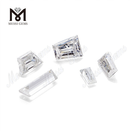 Необычные белые синтетические бриллианты vvs муассанит в форме таппа свободная цена