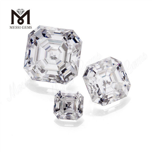 Муассанитовый бриллиант огранки Ашер для изготовления ювелирных изделий, цена за карат, свободный драгоценный камень