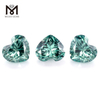 7x7 мм свободные драгоценные камни красочный муассанит камень синий зеленый муассанит для кольца, делающего форму сердца