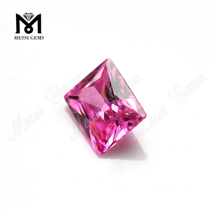 заводская цена большой размер 10*12 мм розовый кубический цирконий свободный камень