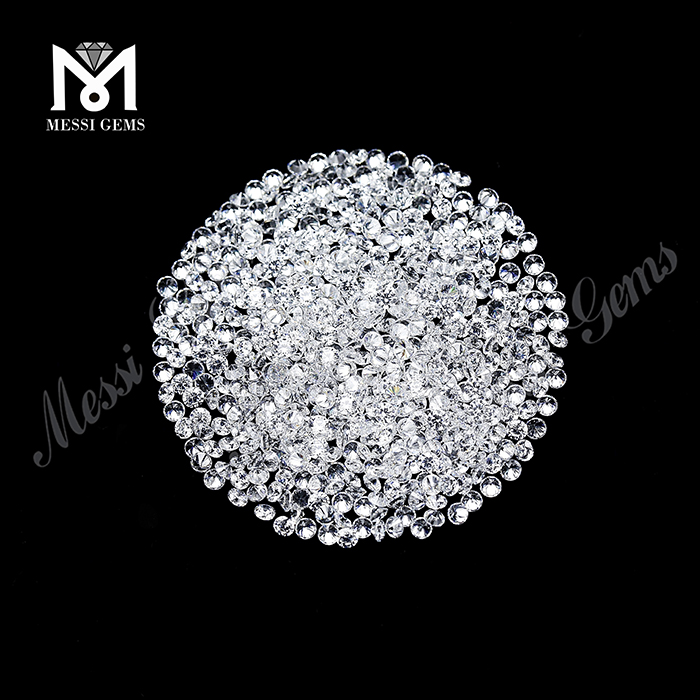 Свободный камень cz 1,0 мм 1,5 мм 2,0 мм AAA белый кубический цирконий цена