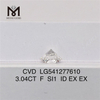 3.04CT F cvd искусственный алмаз si1 свободный лабораторный алмаз заводская цена