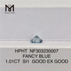 1.01CT FANCY BLUE SI1 GOOD EX GOOD оптовая цена лабораторный бриллиант HPHT NF303230007 