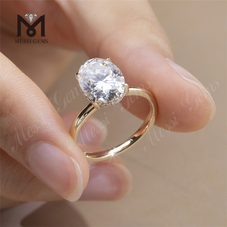 овальное бриллиантовое обручальное кольцо