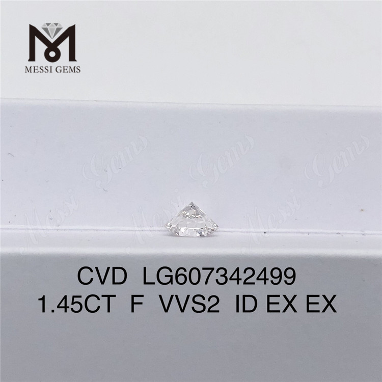  Цена на бриллиант CVD 1,45 карата F VVS2 за карат Sustainable Sparkle丨Messigems LG607342499