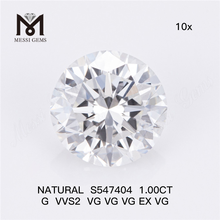 Магазин натуральных бриллиантов 1,00 карата G VVS2 VG Усовершенствуйте свой ювелирный дизайн S547404丨Messigems