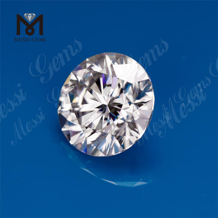 DEF VVS1 белый муассанитовый бриллиант Круглый 12 мм бриллиант