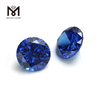 Высокое качество круглой формы 8,0 мм голубой топаз CZ кубический цирконий камень цена
